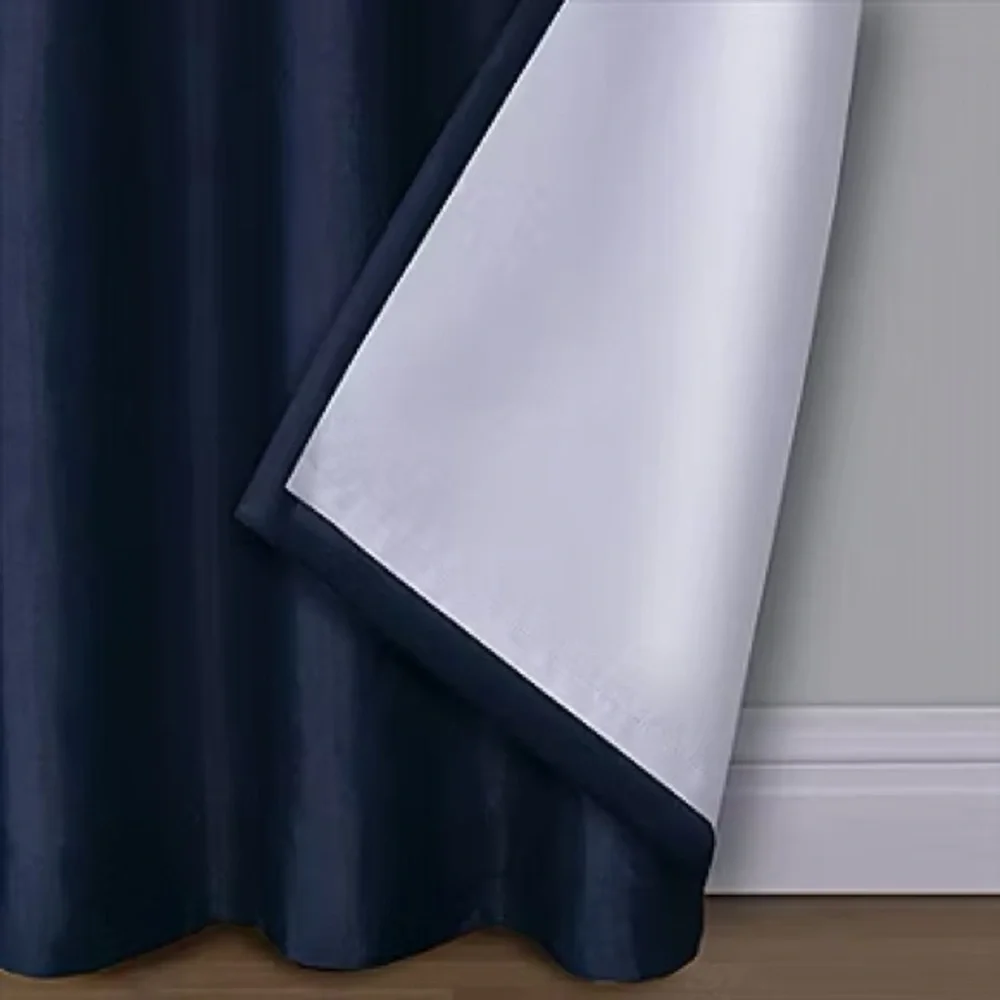 Max Blackout Mystique 100% Blackout‎ Grommet Top Single Curtain Panel